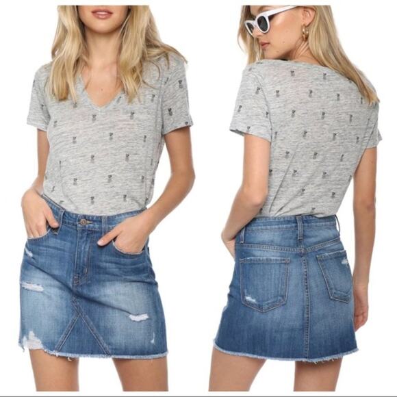 Rails Gray Pineapple Tee T-Shirt Large - Picture 1 of 12